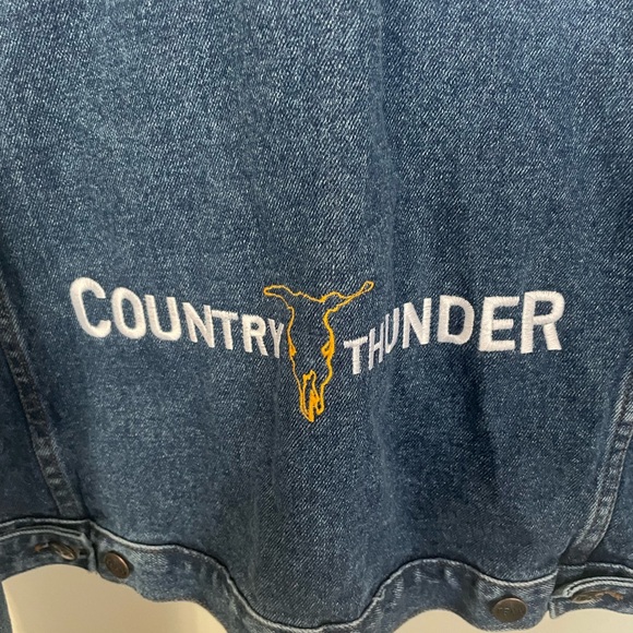 TEXX Canada Craven Country Jamboree Country Thunder Denim Jacket - Picture 8 of 9